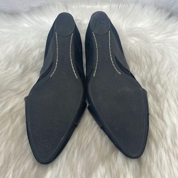 Paul Green Daniela Black Suede Wedge Sz 7.5 - Picture 6 of 7